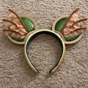 Green and Cream Fantasy Headband Wakanda Forever Black Panther